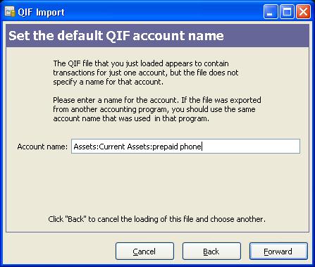 load QIF file